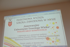 Konferencja z cyklu „Innowacyjny Uniwersytet Trzeciego Wieku"